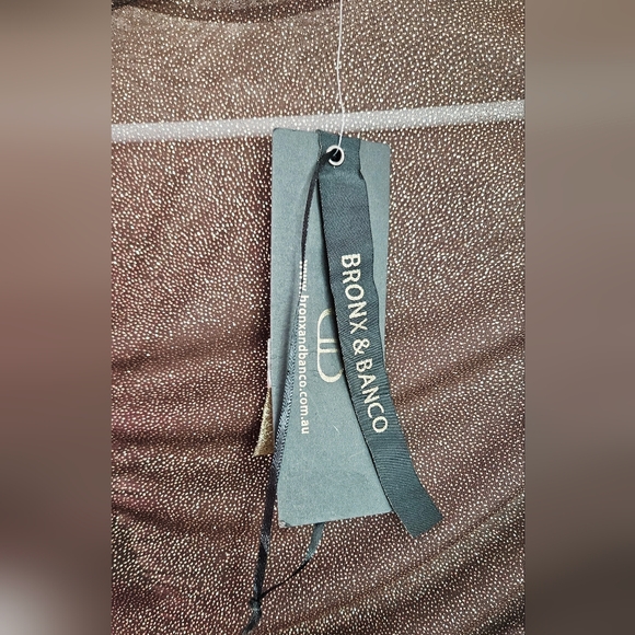 New Bronx and Banco Maya dress in brown Fall Size Xs - Picture 5 of 6